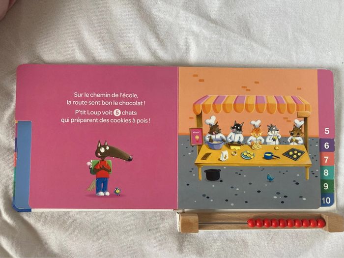 Petit loup mon premier livre à compter - photo numéro 3