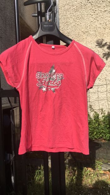 Teeshirt rose fushia