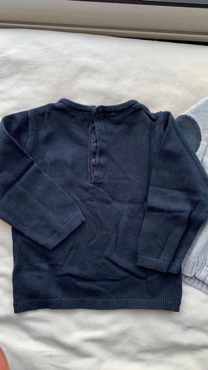 Lot 12 mois pull/gilet - photo numéro 3
