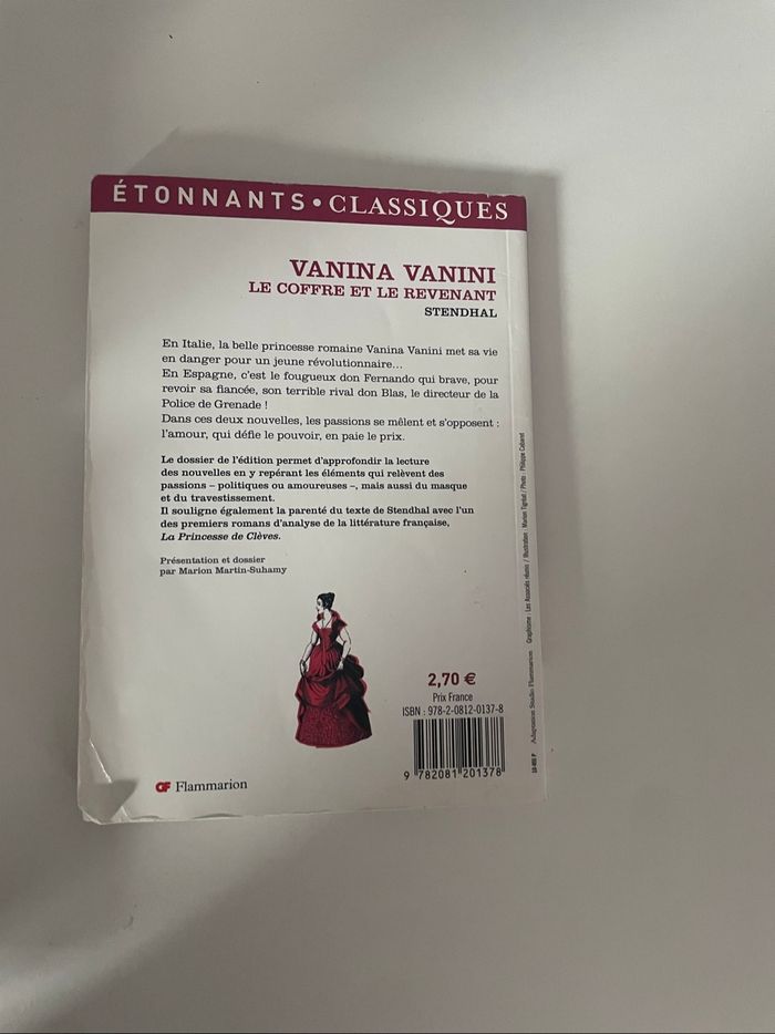 Livre vanina vanini : le coffre et le revenant - photo numéro 2