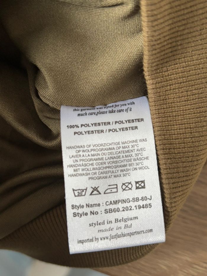 Veste à zip chaude - photo numéro 6