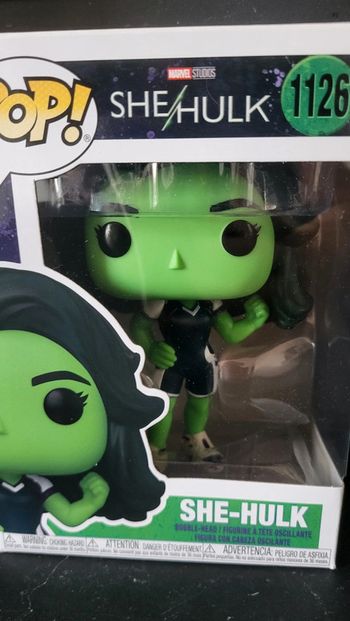 Pop neuve she hulk 1126 marvel