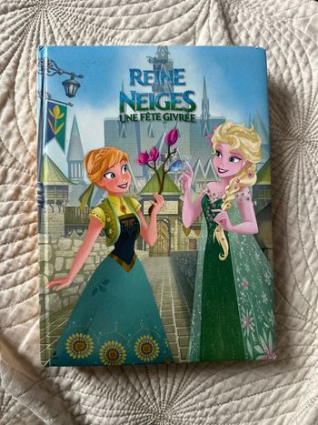 Livre Disney, la reine des neiges, une fête givrée