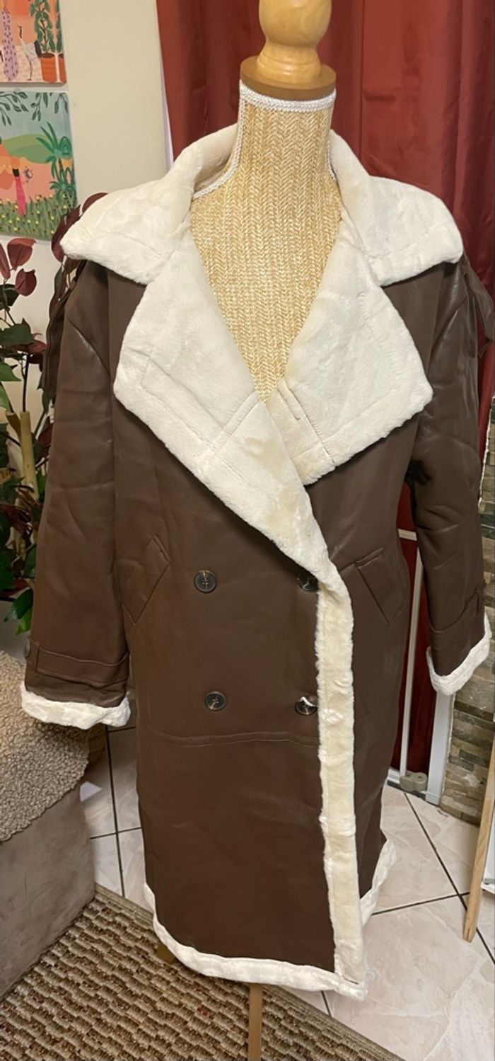 Manteaux femme Marron - photo numéro 3