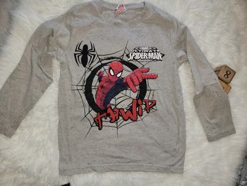 Tee-shirts spiderman 8ans