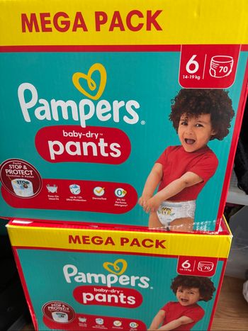 Couche culotte Pampers 6
