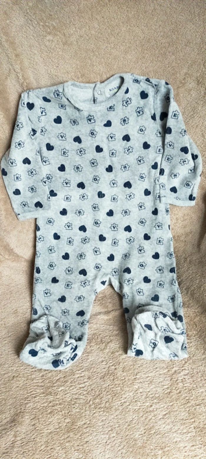 Pyjama velours 24 mois Kiabi