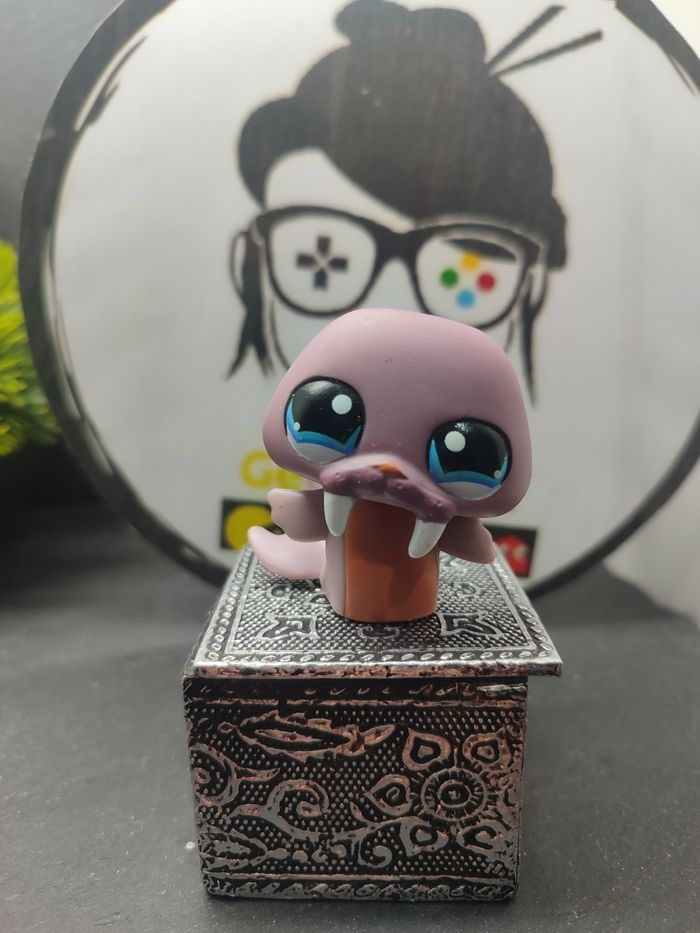 Lps001145 My Littlest Petshop Lps Pet Shop Authentic Walrus Morse Phoque 1119