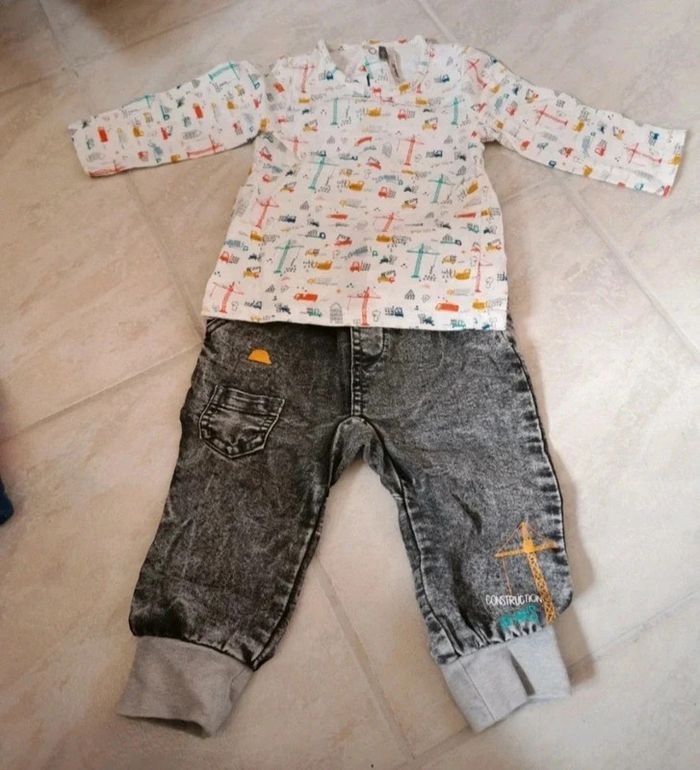 Ensemble bébé garçon 9mois NEUF Noël