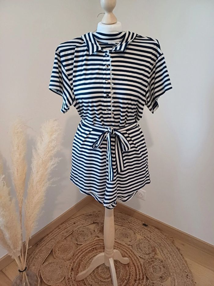 Combishort rayée neuve Kilky taille S/M 36/38