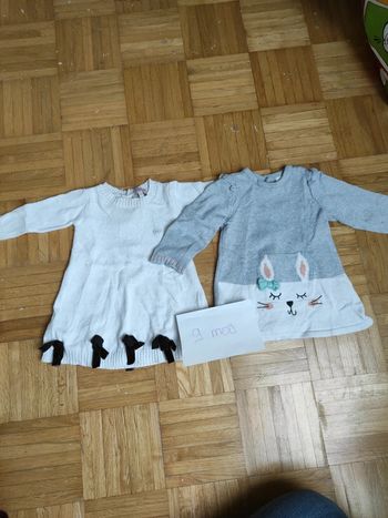 Deux robes pull