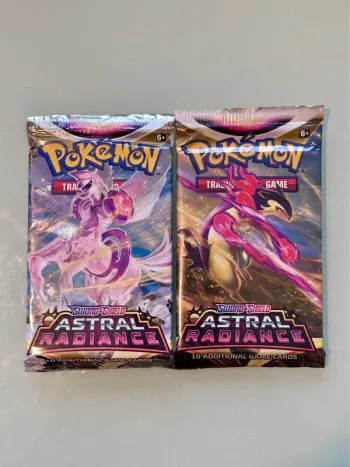 Lot 2 Boosters Pokémon Astral Radiance