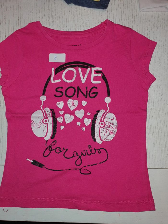 Orchestra manches courtes 2 ans