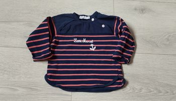 T-shirt ML mixte 12 mois little marcel 