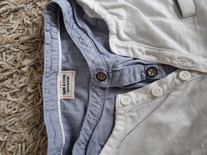 Ensemble 12 ans garçon composé : d'un short zara et d'un t-shirt tape à l'œil - photo numéro 2