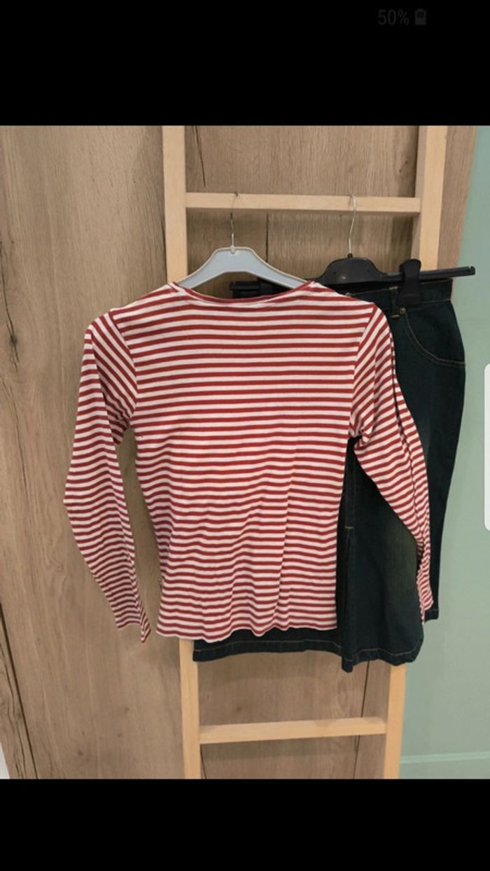 Ensemble fille t-shirt jupe 14 ans - photo numéro 3