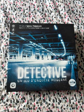Jeu de société d’enquêtes criminelles Détective neuf