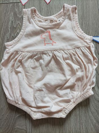 Barboteuse Vertbaudet 1 mois