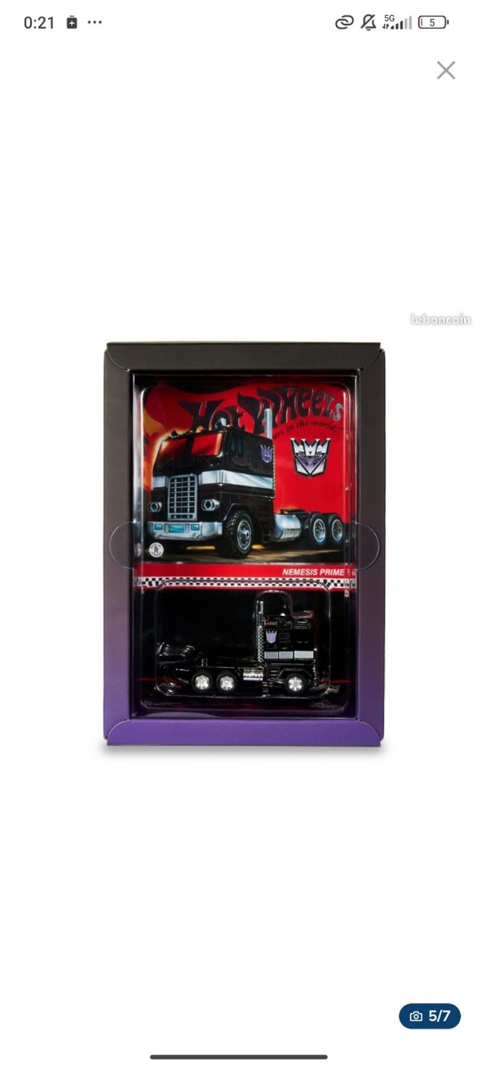 Hot Wheels x Mattel Némésis Prime Collector - photo numéro 5