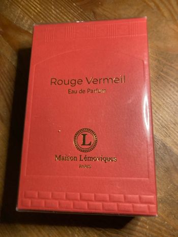 Rouge Vermeil – Eau de Parfum – Maison Lémoviques Paris