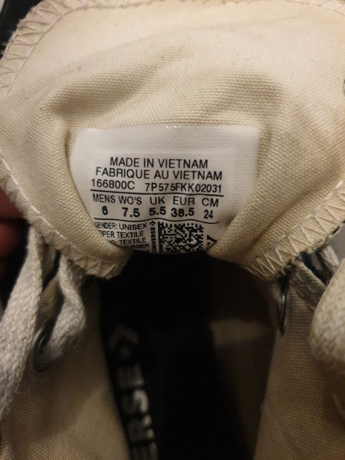 Converse hautes noires - photo numéro 7