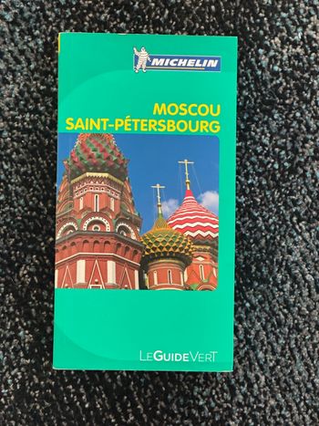 Livre Moscou St PEtersbourg