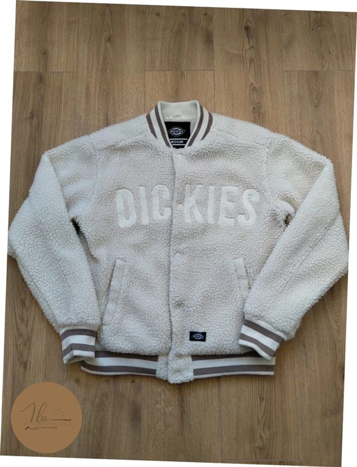 Veste Moumoute Dickies Blanche Taille M - photo numéro 2