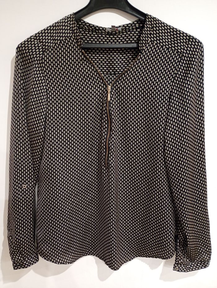 Chemisier fluide à motifs - GDM (Taille 38)