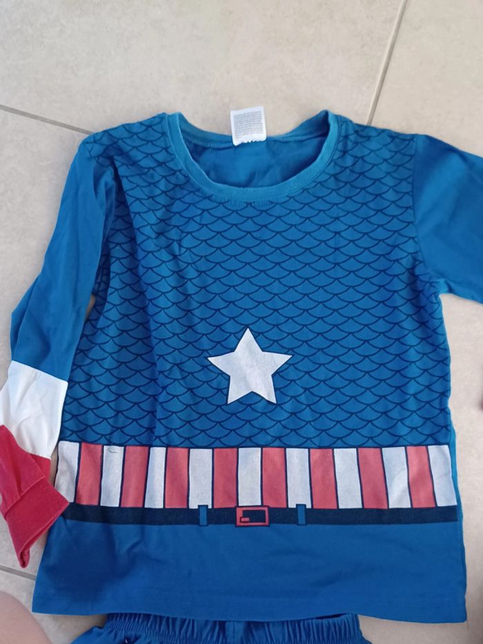 Pyjama Captain America - photo numéro 2