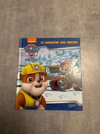 Livre Pat’ Patrouille, le monstre des neiges