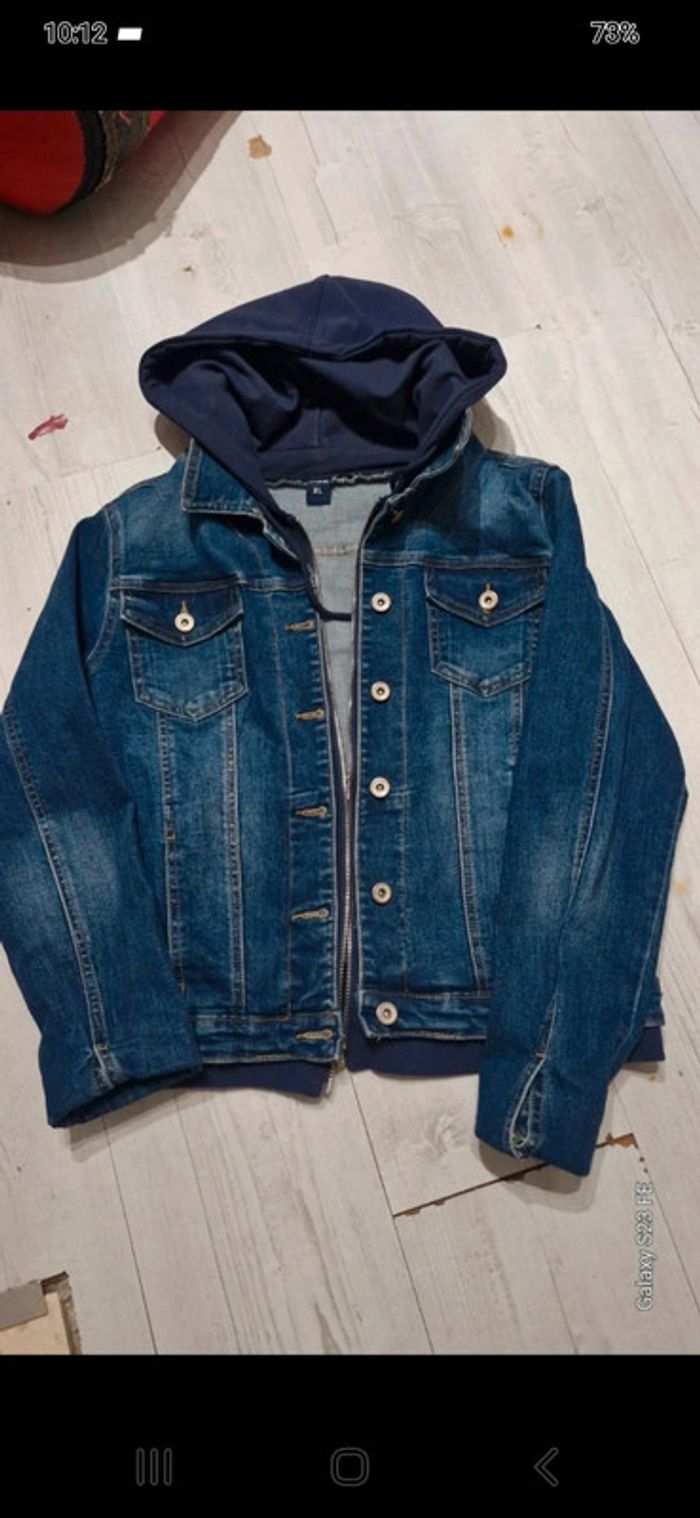 Veste en jean femme