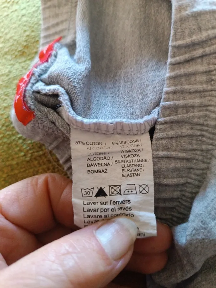 Legging gris chat Tissaia 4A - photo numéro 4