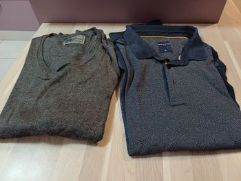 2  pulls manches longues pour hommes Taille XL