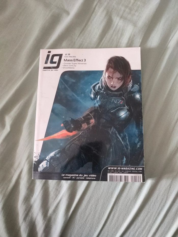 Magazine IG Mass effect