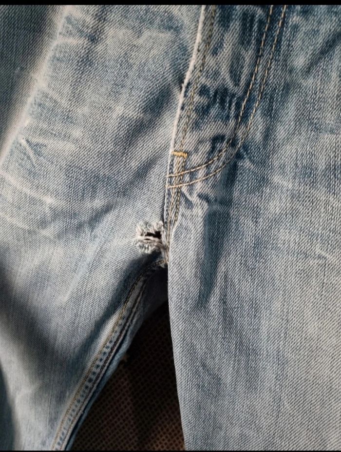 Jeans à trous taille 38 Levi's 506 standard - photo numéro 8