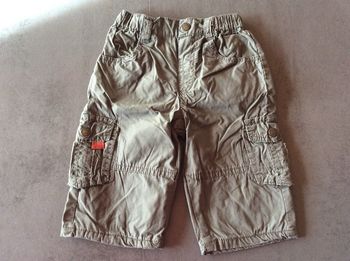 Pantalon en toile doublé 9 mois