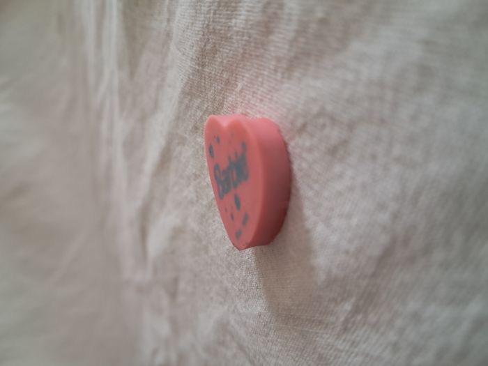 Gomme Barbie rose et bleu 1988 vintage - photo numéro 5