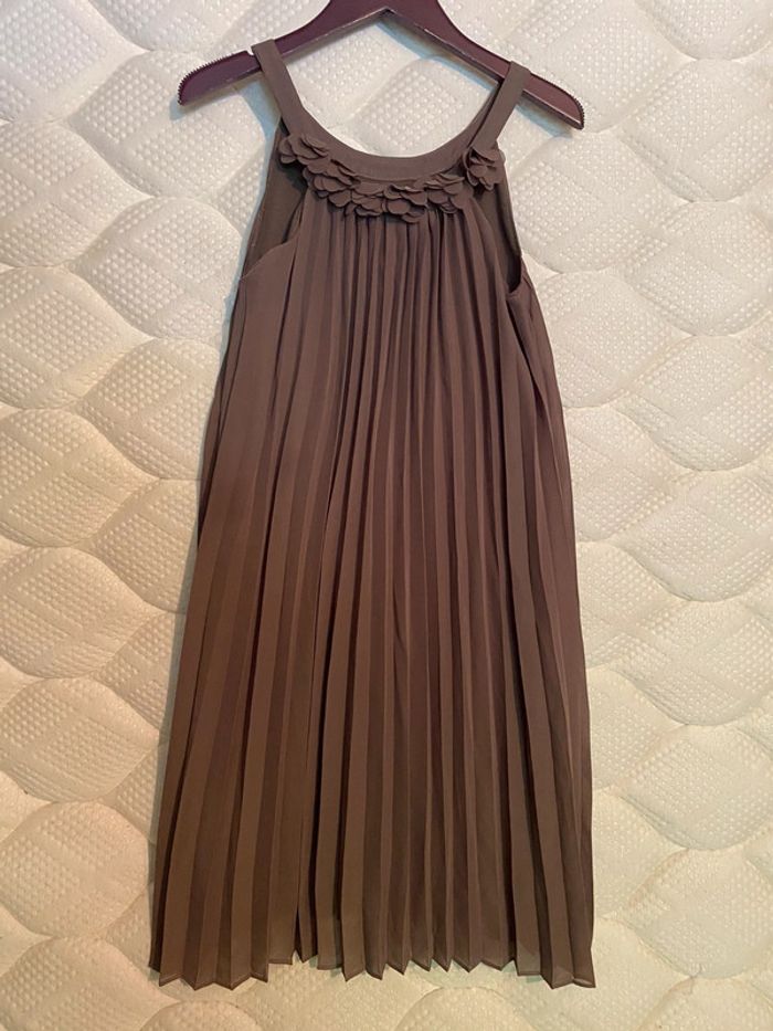 Robe plissée