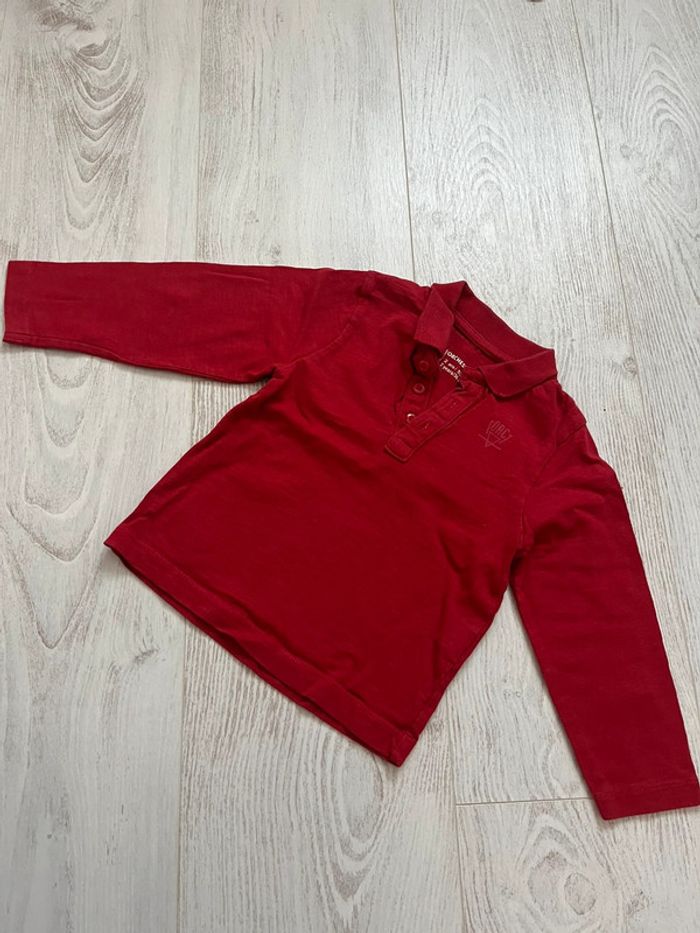 T-shirt col polo 2 ans