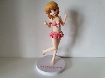 figurine SEGA Is the Order a Rabbit Hoto Kokoa Pink Swimsuit Ver. PM Premium