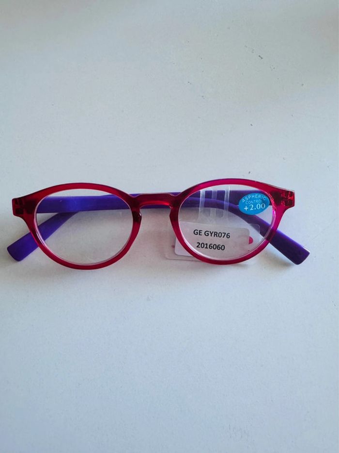 Lunettes de vue bicolore