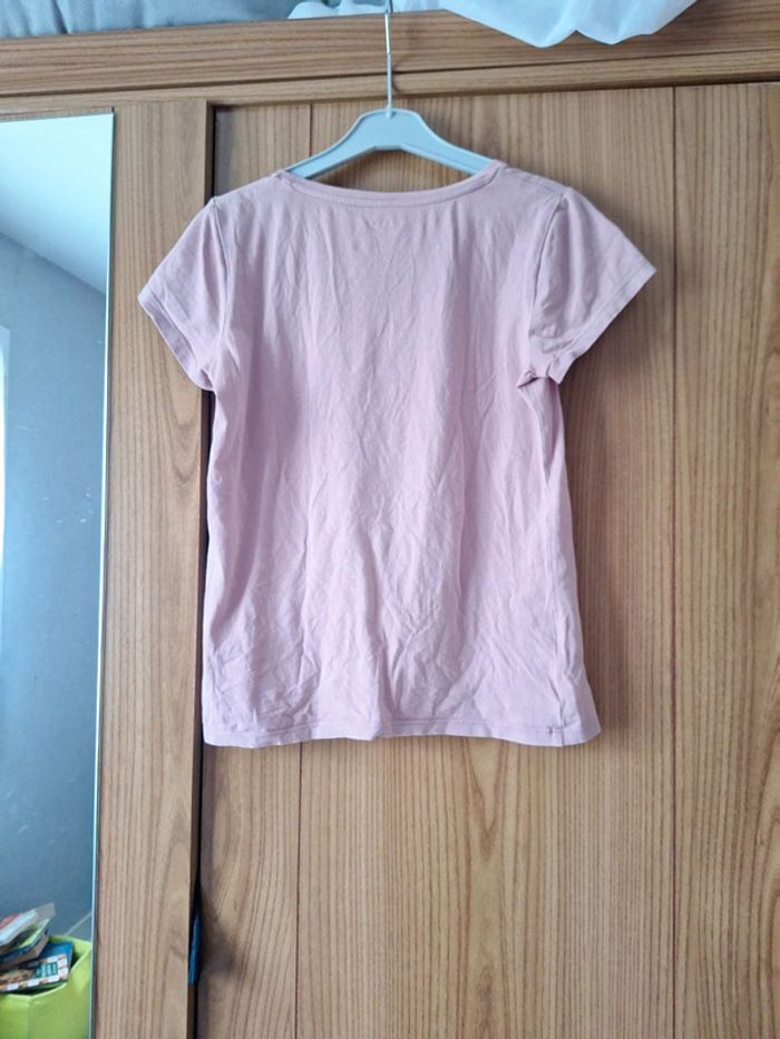 Tee shirt vert baudet rose - photo numéro 2