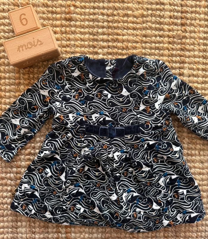 Robe velours côtelé Sergent Major 6mois / 68cm