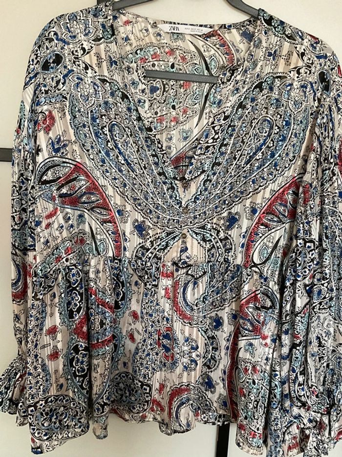 Blouse Zara multicolore