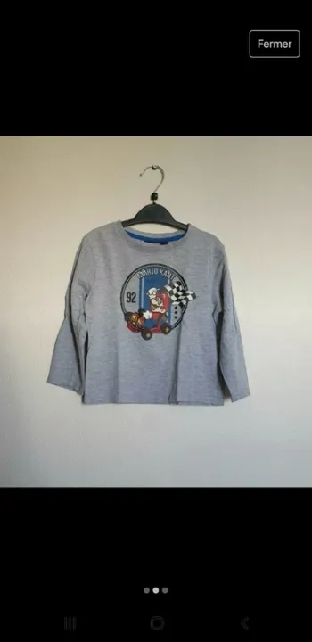 T shirt ML Mario