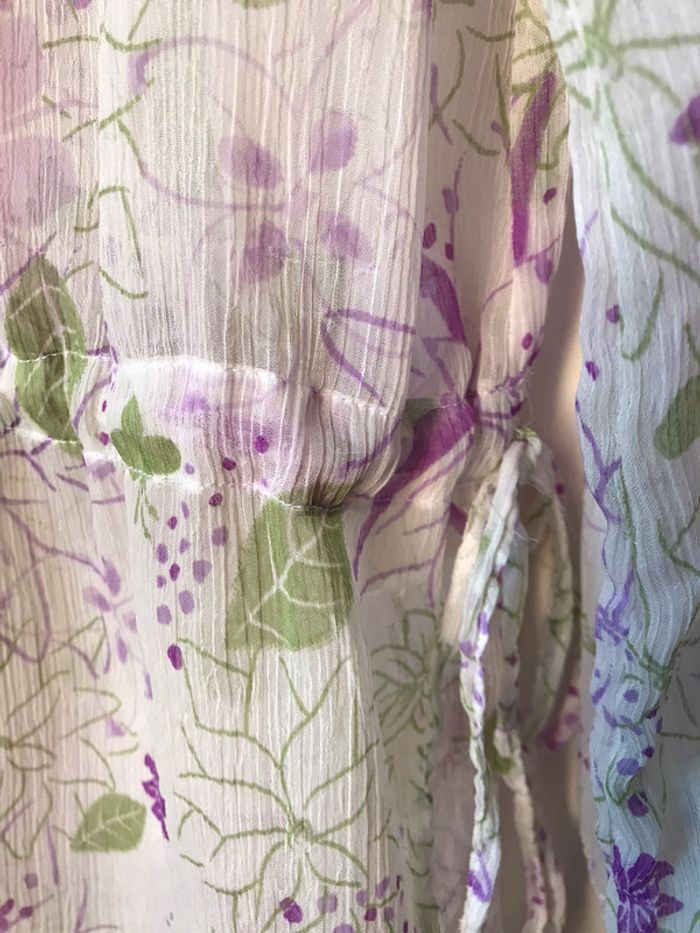 Tunique voile fleurs - photo numéro 3