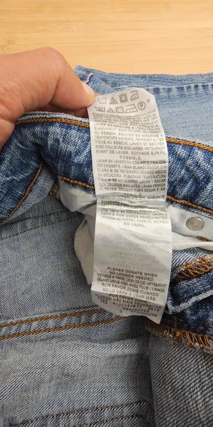 Levi's Strauss Midi-Pyrénées rise skinny T:40 - photo numéro 11