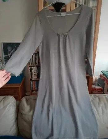 Robe pull gris