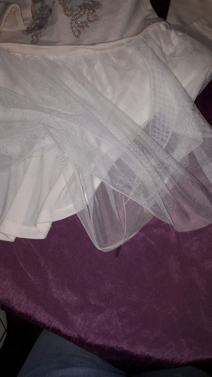 Robe blanc crème - photo numéro 2