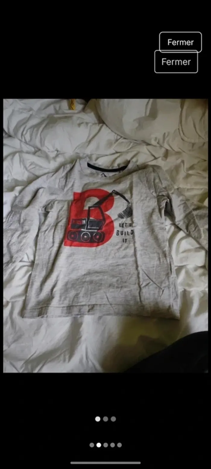 Lot de 2 tee shirts - photo numéro 2